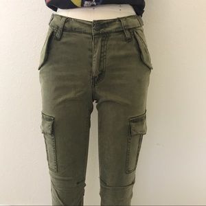H&M L.O.G.G. Cargo stretch pants
